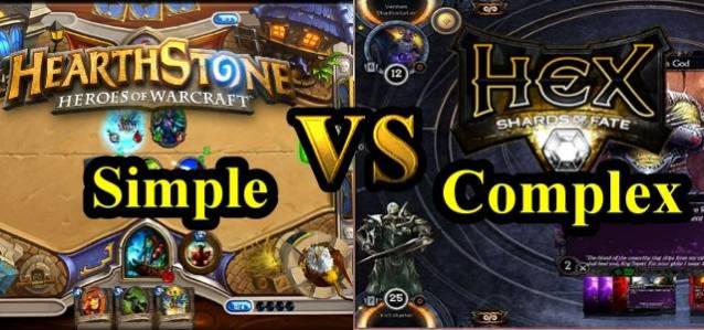 Comparativa Hearthstone Heroes of Warcraft vs Hex