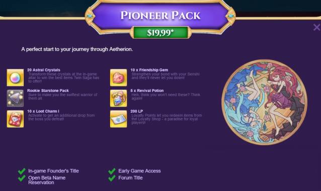 Pioneer Twin Saga pack image