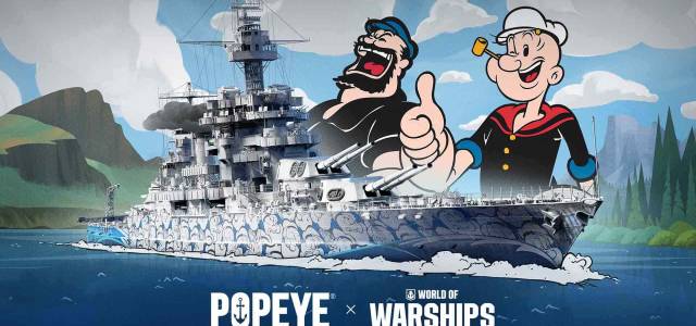 World of Warships ahora con Popeye