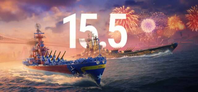 World of Warships lanza su actualización 15.5
